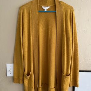 Mustard cardigan